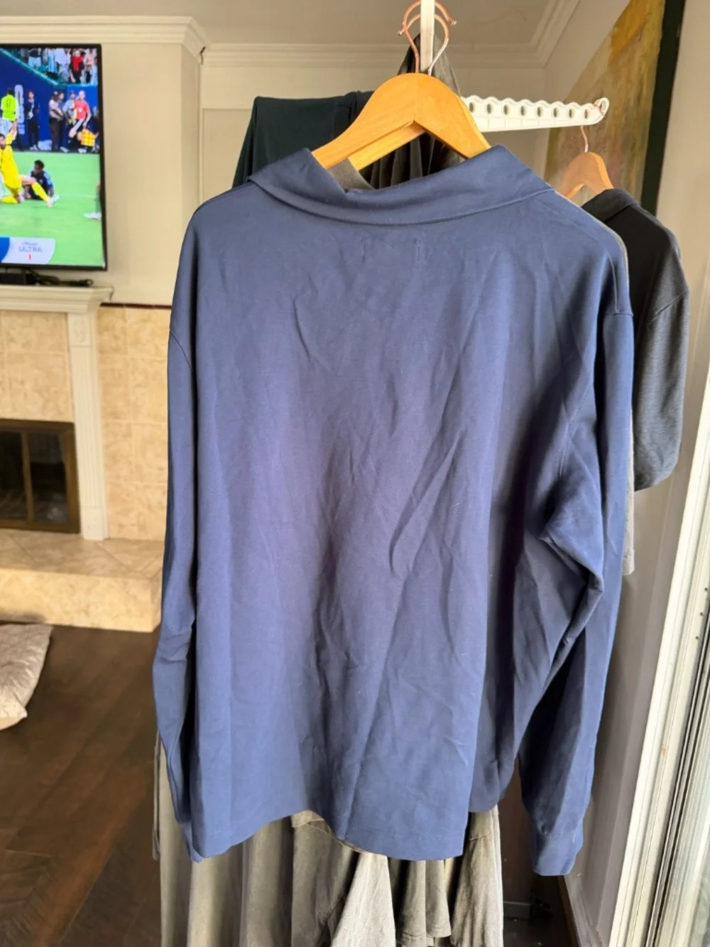 NORDSTROM MENS QUARTERZIP (SIZE XL)